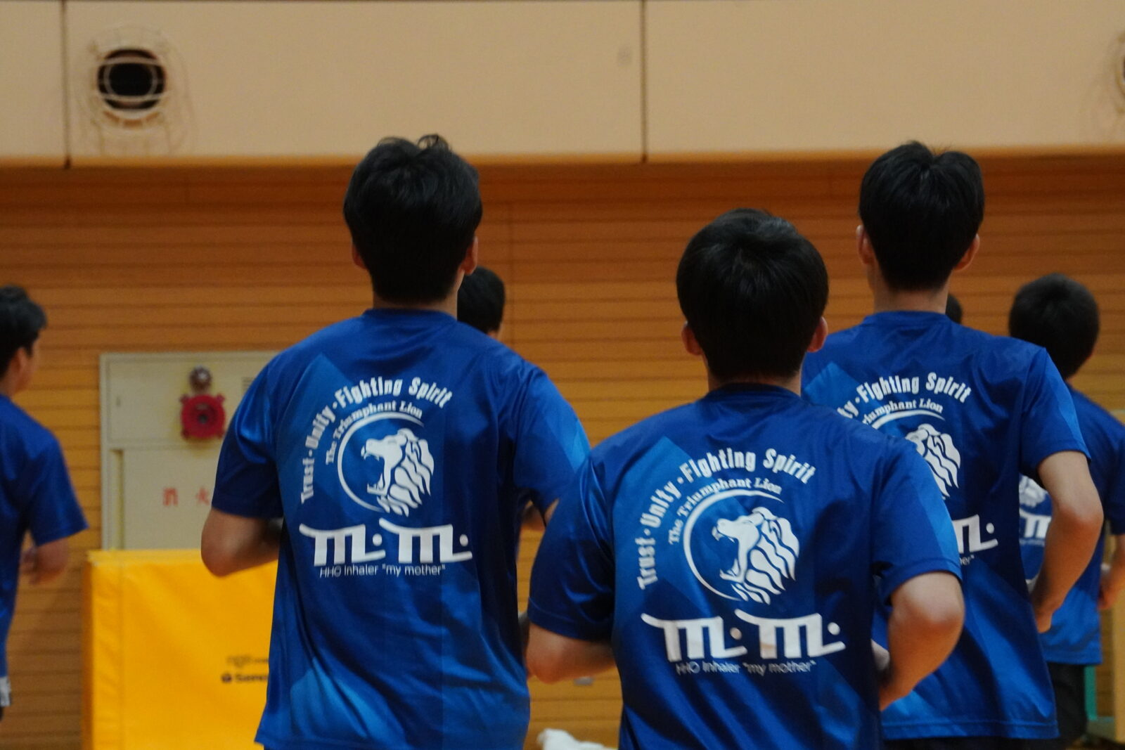 日本体育大学　バレーボール部ユニフォーム　上のみ 日本体育大学 男子バレーボール部