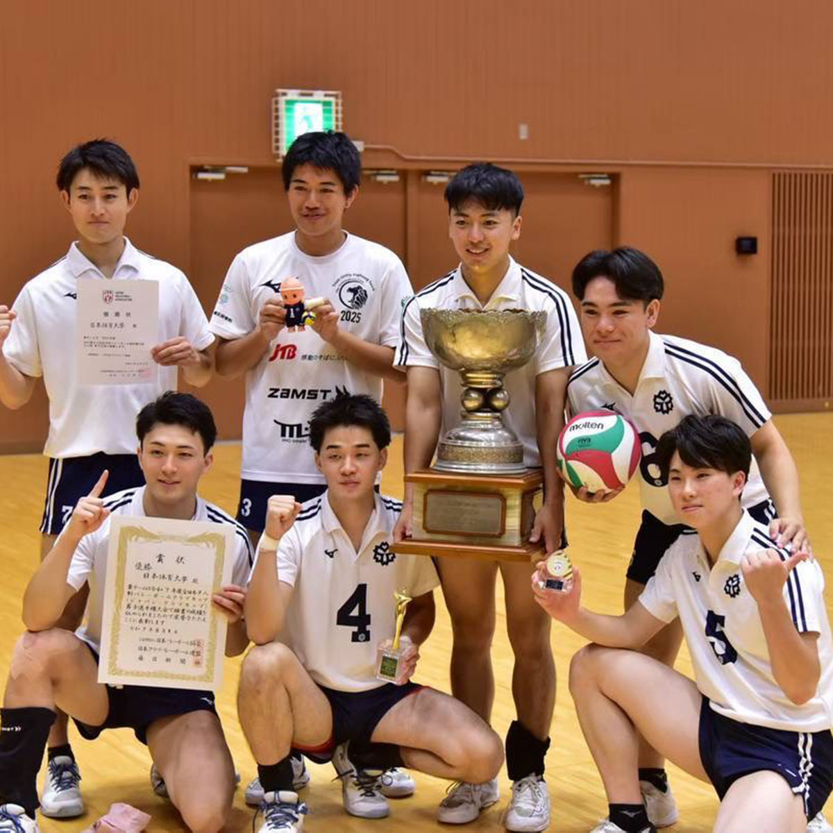 日本体育大学9人制バレーボール02