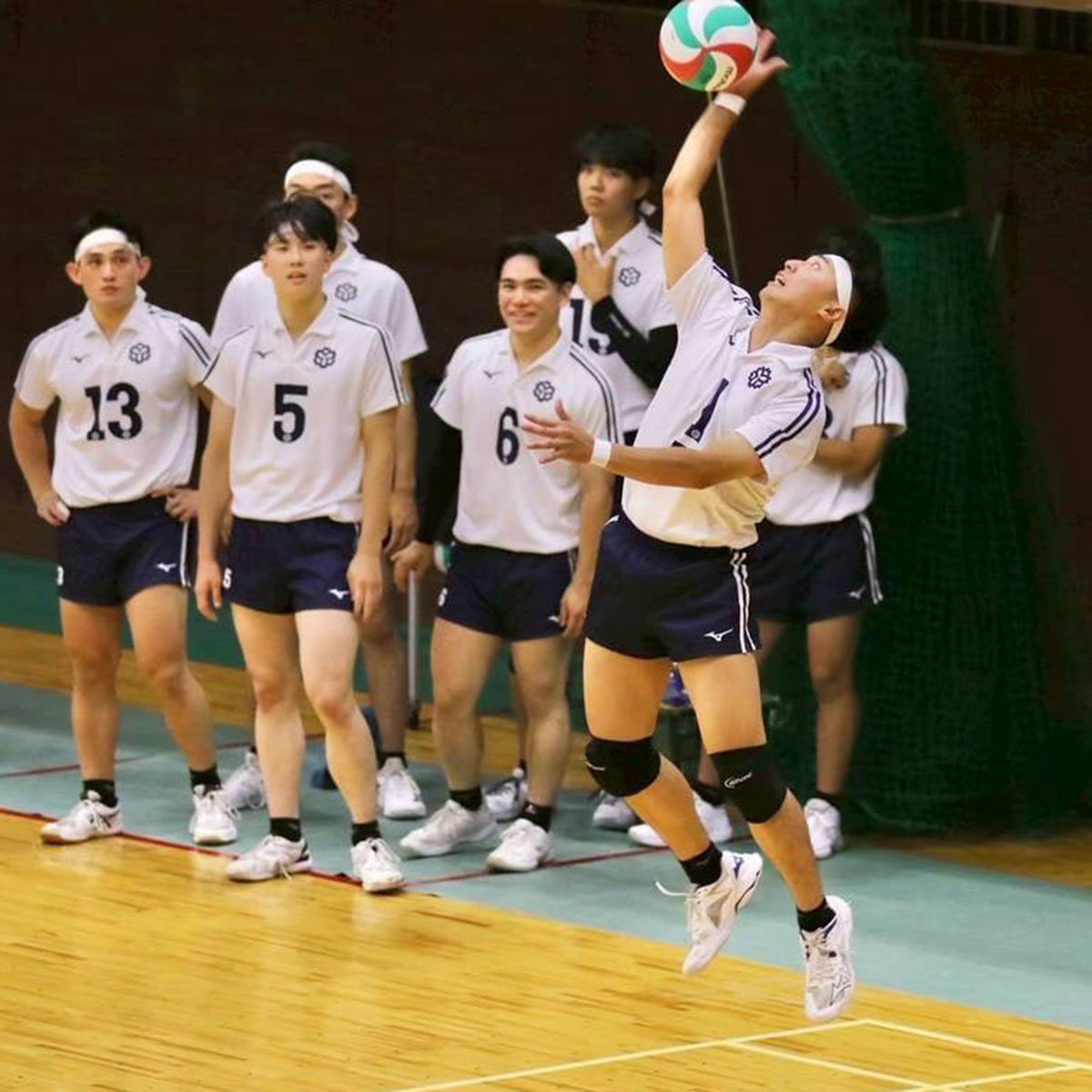 日本体育大学9人制バレーボール03