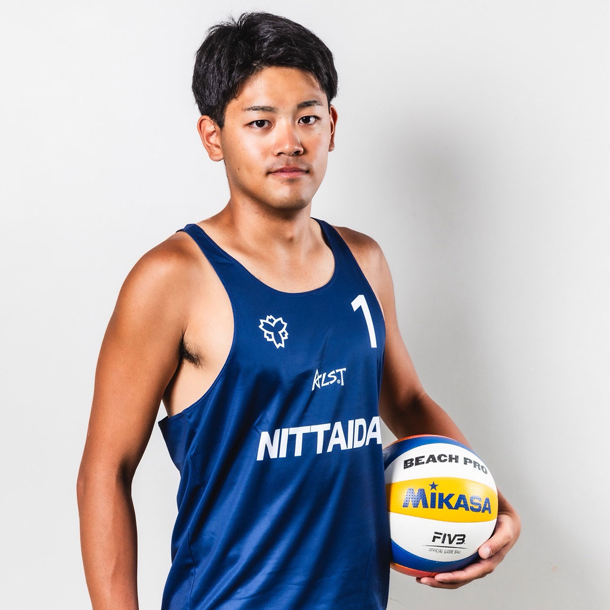 ビーチバレーボール主将　美保幸輝