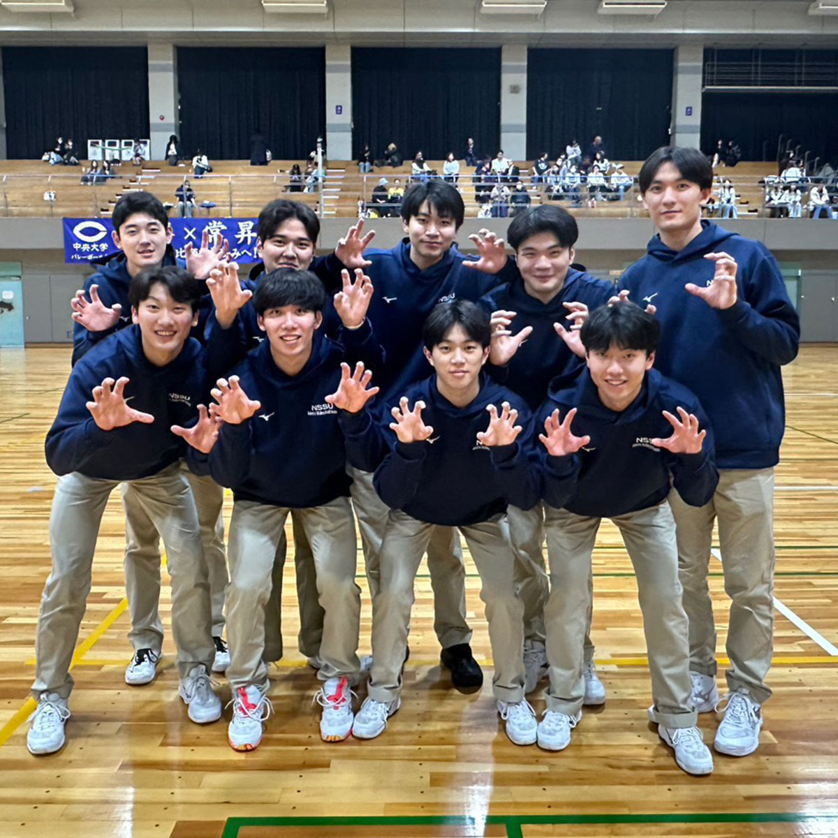 日本体育大学男子バレーボール部06